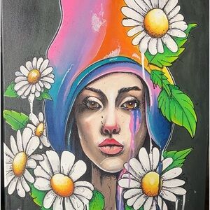 Original Custom Art on 16x20 Canvas